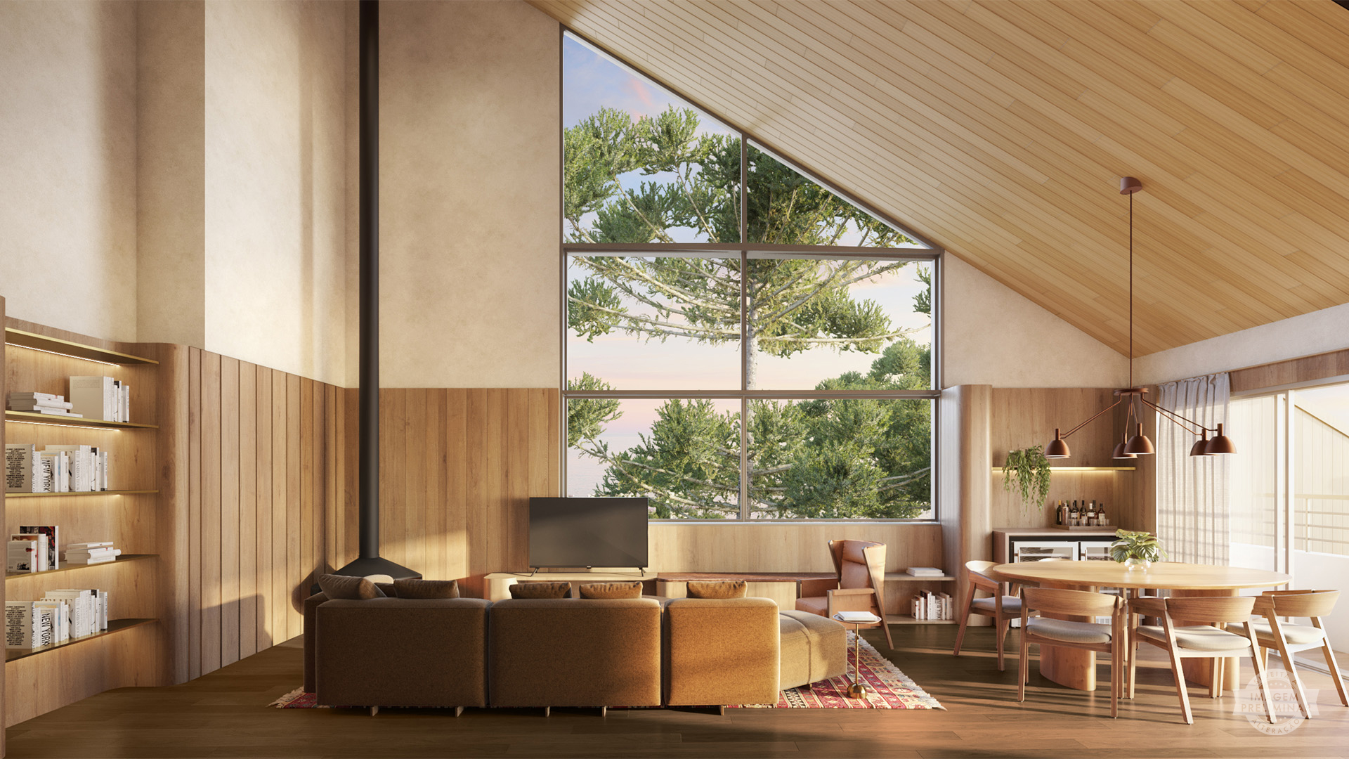 Living Cobertura Residencial